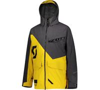 Scott XT Shell Dryo Veste de motoneige, gris-jaune, taille M pour homme