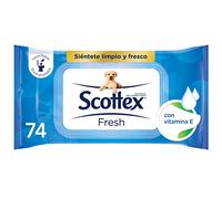 scottex Fresh Papier toilette humide - 74 Unités