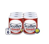 Scottex Jumbo Lot de 6 rouleaux de papier de CUISINE