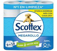 Scottex Megarollo Papier toilette 9 Rollos