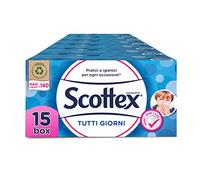 Scottex Scottex Box Tous les Jours, 15 boîtes de 140 Veline - 3673 g