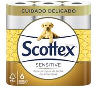 Scottex Sensitive Papier Toilette - 6 Unités