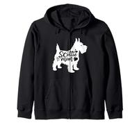Scottie Mom Motif terrier écossais pour femme Sweat à Capuche