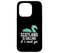Scottish Calling & I Must go Scottish Meme Loch Ness Monster Coque pour iPhone 15 Pro