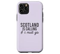 Scottish Calling & I Must go Scottish Meme Loch Ness sur Le Dos Coque pour iPhone 11 Pro