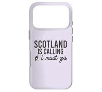 Scottish Calling & I Must go Scottish Meme Loch Ness sur Le Dos Coque pour iPhone 17 Pro