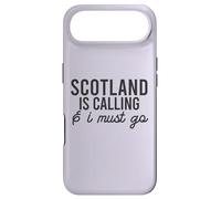 Scottish Calling & I Must go Scottish Meme Loch Ness sur Le Dos Coque pour iPhone Air