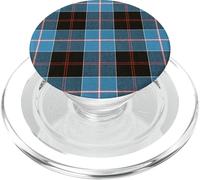Scottish Clan Dunbar Ancient Tartan Family Bleu Plaid PopSockets PopGrip pour MagSafe