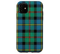 Scottish Clan MacLeod Harris Plaid familial Tartan ancien Coque pour iPhone 11