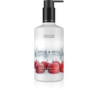 Scottish Fine Soaps Apple & Spice gel de douche mains et corps 300 ml