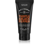 Scottish Fine Soaps Thistle & Black Pepper gel lavant visage et barbe 150 ml