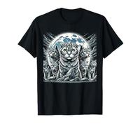 Scottish Fold Chat Lune Pleine T-Shirt