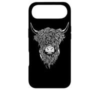 Scottish Highland Cattle Cow Bull Head Breeder Coque pour iPhone Air