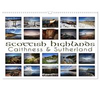 Scottish Highlands - Caithness & Sutherland / UK-Version (Wall Calendar 2027 DIN A3 landscape), CALVENDO 12 Month Wall Calendar: 72 stunning photographs from Caithness & Sutherland
