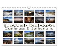 Scottish Highlands - Caithness & Sutherland / UK-Version (Wall Calendar 2027 DIN A4 landscape), CALVENDO 12 Month Wall Calendar: 72 stunning photographs from Caithness & Sutherland