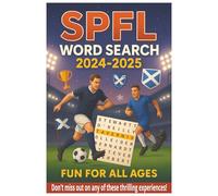 Scottish Premiership Word Search 2024-2025: Puzzle Fun for Tartan Football Fans, Premier League Football 2024-2025 Word Search For Kids: New Season ... Stats & More. A Football Crazy Activity Book