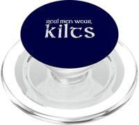 Scottish Souvenir for Scotland Lovers - Real Men Wear Kilts PopSockets PopGrip pour MagSafe
