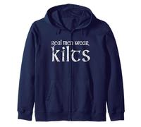 Scottish Souvenir for Scotland Lovers - Real Men Wear Kilts Sweat à Capuche