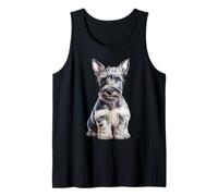 Scottish Terrier Chiot Croquis Dessin Art Amoureux des Chiens Débardeur