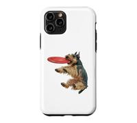 Scottish Terrier Fetch Frisbee Attraper Les Amoureux des Chiens Coque pour iPhone 11 Pro