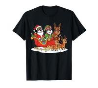 Scottish Terrier Père Noël, Renne Elfe, Noël, Femme et Homme T-Shirt