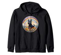 Scottish Terrier Rainbow Bridge Mémorial pour Chien écossais Sweat à Capuche