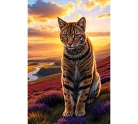 Scottish Wildcat The Highland Tiger Journal: a GRAPH notebook for self-expression