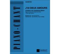 SCOTTO - J'AI DEUX AMOURS CHANT/PIANO