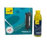 Scottoiler Graisseur De Chaîne Électronique Xsystem 3.0 + Lubrifiant Bleu Standard 250ml Bleu