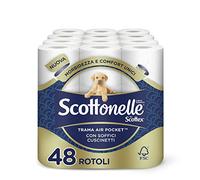 Scottonelle - Papier toilette doux et matelassé 48 Unità