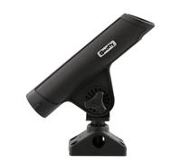 Scotty #350-BK Rodmaster II Support de canne à pêche noir avec support latéral 241, petit