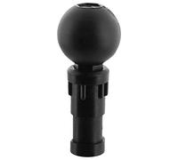 Scotty Boule de 3,8 cm avec Support de Poteau, Noir