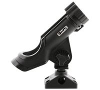 Scotty Powerlock #230-BK #241, support de canne à pêche noir, avec support latéral