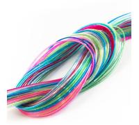 Scoubidou à paillettes - KIM PLAY - 100 brins - Enfant - Mixte