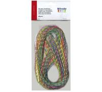 Artemio Fils torsadés transparents pour scoubidous – 30 fils – 80 cm