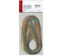 Artemio Fils torsadés transparents pour scoubidous – 30 fils – 80 cm