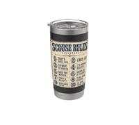 Scouse Rules Liverpool Dialecte Gobelet isotherme en acier inoxydable double paroi