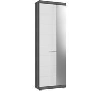 Scout armoire de rangement 2 portes gris.