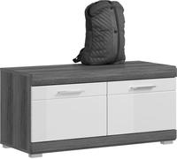 Scout banc avec stockage gris.