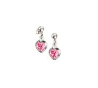 Scout Boucles D'oreilles En Argent En Forme De Cœur Rose Pour Filles 262147100