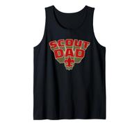 Scout Dad! Scouts BSA Scouting America Comic Book Style Art Débardeur