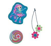 Scout Funny Snaps Move Lot de 3 petites fleurs, Motifs fleurs, Fermoirs amusants