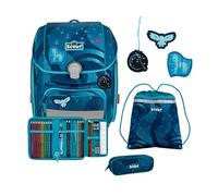 Scout Genius LED Set cartable 4 pcs. bleu pétrole