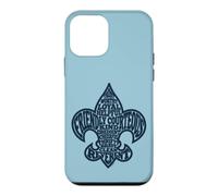 Scout Law Fleur De Lis Typography Scouting Coque pour iPhone 12 Mini
