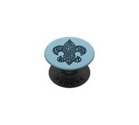 Scout Law Fleur De Lis Typography Scouting PopSockets PopGrip Adhésif