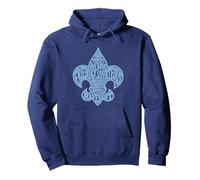 Scout Law Fleur De Lis Typography Scouting Sweat à Capuche