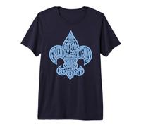 Scout Law Fleur De Lis Typography Scouting T-Shirt Haut de Gamme
