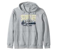 Scout Life Camping Retro Scouting Graphic Sweat à Capuche