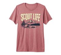 Scout Life Camping Retro Scouting Graphic T-Shirt Haut de Gamme