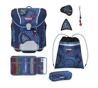 Scout Micro Set de cartables 7 pièces bleu